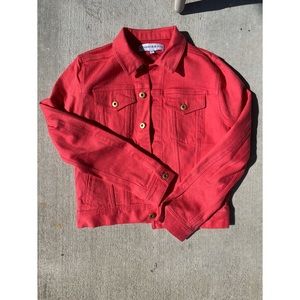 Ellsworth and Ivey Pink Denim Jacket